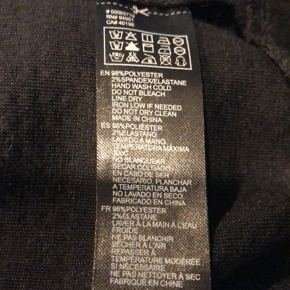 Forever 21 Embellished Mini Skirt. Side-zip with hook & eye. Black, gold, silver - Picture 8 of 8